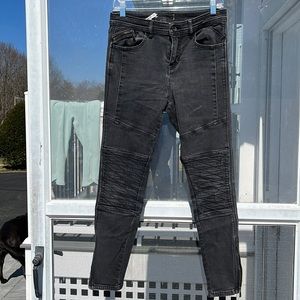 Free people dark gray motto jeans